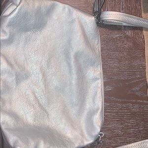 Silver Charming Charlie hand bag